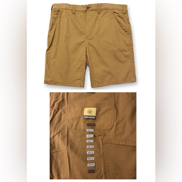 Lincoln Outfitters Other - Lincoln Outfitters Stain Resistant Flex Canvas Duck Shorts -Size 48W (New)